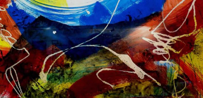 Ferruccio Ramadori-ombre -dipinto 20x40 Cod 0990101