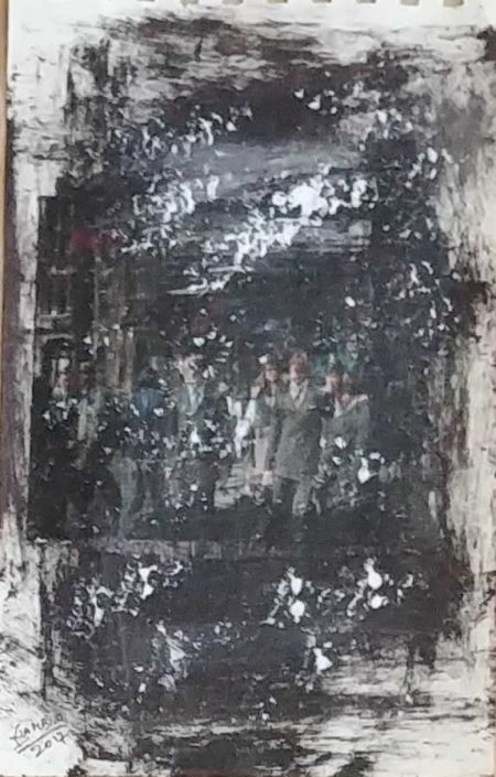Giampiero Bini -appunti Di Taccuino-collage 22x14 Cod 0310916 0512