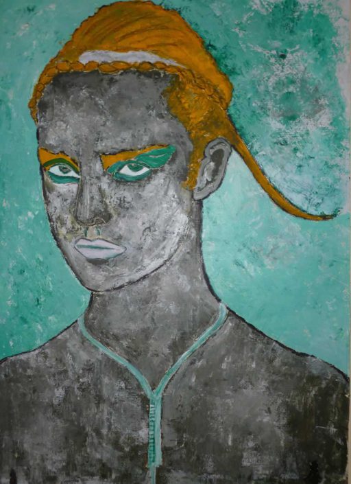 Giampiero Bini -della Serie Il Giudizio Di Paride -dipinto 70x50 Cod 0230116