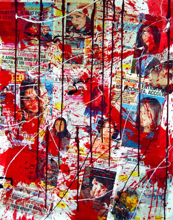 Giampiero Malgioglio--dipinto 100x80 Cod 0870101