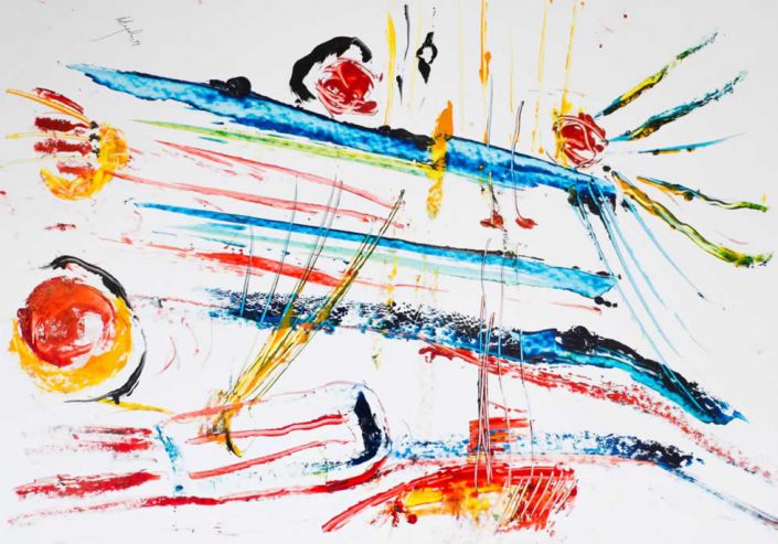 Massimo De Angelis --dipinto 55x40 Cod 0590202